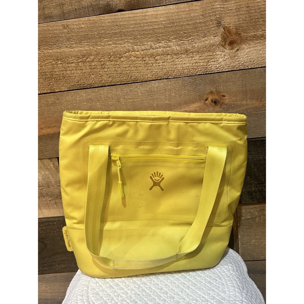 Hydro Flask 20 Liter Insulated Tote Yellow Portable Cooler Picnic Grocery Bag